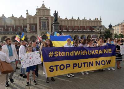 Marsz Niepodlegoci Ukrainy, fot. Marek Lasyk - zdjęcie 29