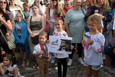 Marsz Niepodlegoci Ukrainy, fot. Marek Lasyk - zdjęcie 28