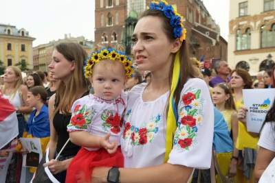Marsz Niepodlegoci Ukrainy, fot. Marek Lasyk - zdjęcie 16