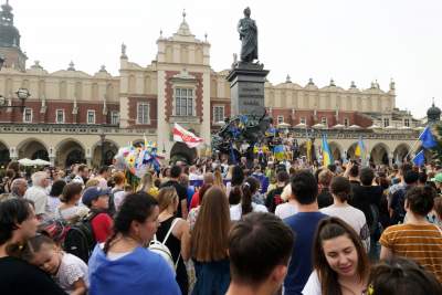 Marsz Niepodlegoci Ukrainy, fot. Marek Lasyk - zdjęcie 23