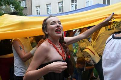 Marsz Niepodlegoci Ukrainy, fot. Marek Lasyk - zdjęcie 43