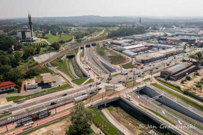 Kierunek Łagiewniki. Tak prezentuje się największa drogowa inwestycja - zdjęcie 47
