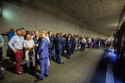 Uroczyste otwarcie Trasy Łagiewnickiej. Ulice, tunele, torowiska - zdjęcie 9