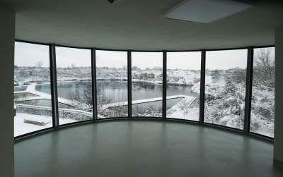 Kąpielisko Zakrzówek prawie gotowe, już zimą będą się tu kąpać - zdjęcie 20