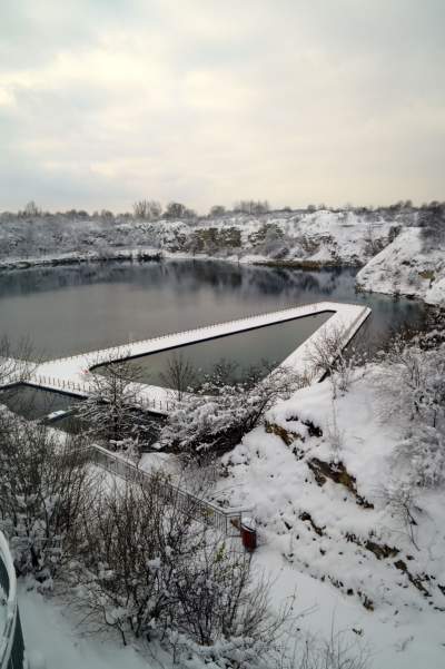 Kąpielisko Zakrzówek prawie gotowe, już zimą będą się tu kąpać - zdjęcie 15