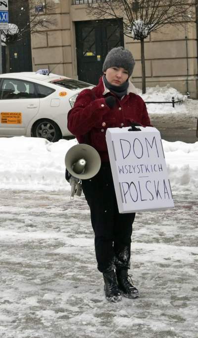 Nacjonalizm zabija, manifestacja w setną rocznicę śmierci Narutowicza - zdjęcie 12