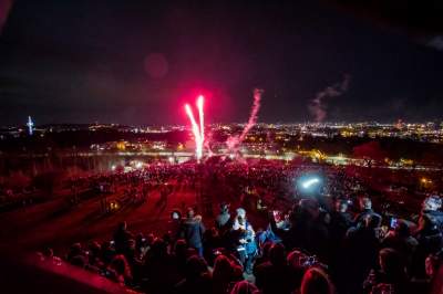 Tak witano Nowy Rok w Krakowie, piękny widok na miasto - zdjęcie 1