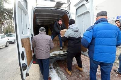 Krakowska zbiórka darów dla ofiar trzęsienia ziemi w Turcji - zdjęcie 1