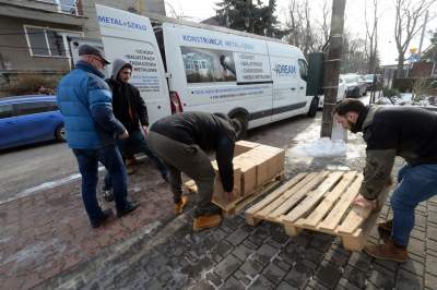 Krakowska zbiórka darów dla ofiar trzęsienia ziemi w Turcji - zdjęcie 14