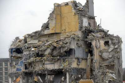 Tyle zostało po Plazie. Ostatni etap rozbiórki - zdjęcie 40