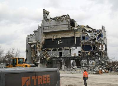 Tyle zostało po Plazie. Ostatni etap rozbiórki - zdjęcie 2