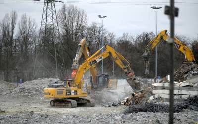 Tyle zostało po Plazie. Ostatni etap rozbiórki - zdjęcie 39