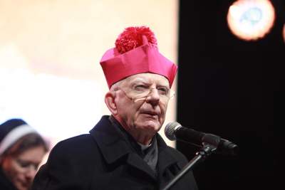 Mapping na Franciszkańskiej i czuwanie pod oknem papieskim - zdjęcie 6