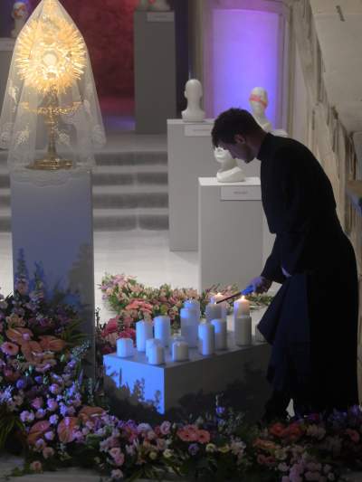 Smutna codzienność u pijarów. Grób Pański 2023 - zdjęcie 16