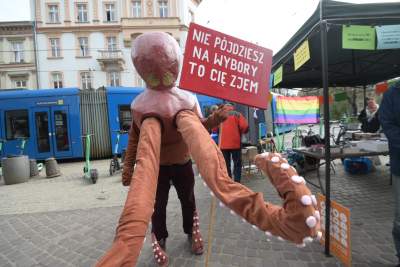 Zachęcali do udziału w wyborach, straszyli rządową ośmiornicą - zdjęcie 6