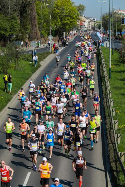 Prawdziwy dzień bez samochodu na ulicach Krakowa. Udane, wielkie bieganie - zdjęcie 7