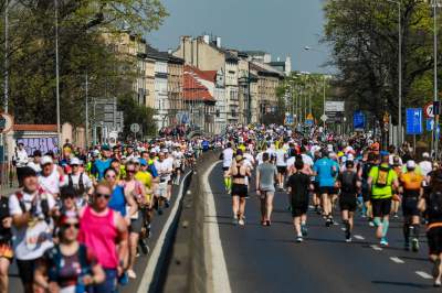 Prawdziwy dzień bez samochodu na ulicach Krakowa. Udane, wielkie bieganie - zdjęcie 30