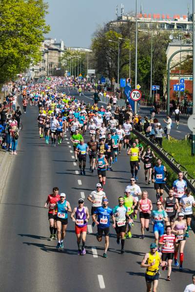 Prawdziwy dzień bez samochodu na ulicach Krakowa. Udane, wielkie bieganie - zdjęcie 14