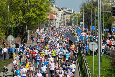 Prawdziwy dzień bez samochodu na ulicach Krakowa. Udane, wielkie bieganie - zdjęcie 18