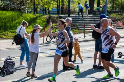 Prawdziwy dzień bez samochodu na ulicach Krakowa. Udane, wielkie bieganie - zdjęcie 36