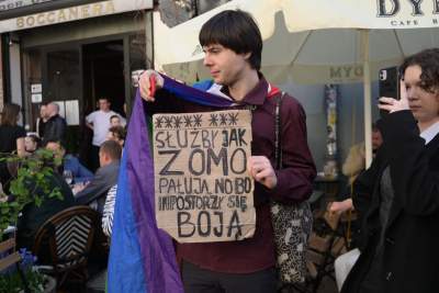 "Nie starcza do pierwszego? Zjedz bogatego!", pierwszomajowy protest - zdjęcie 5