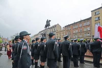 Obchody Święta 3 Maja w Krakowie, fot. Marek Lasyk - zdjęcie 25