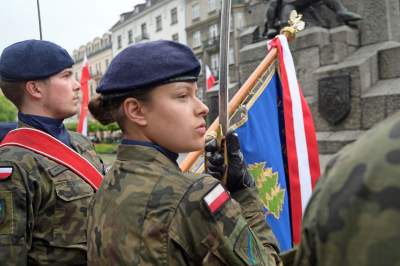 Obchody Święta 3 Maja w Krakowie, fot. Marek Lasyk - zdjęcie 26