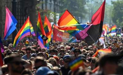 Tęczowy Kraków pokazał moc: Marsz Równości przeszedł przez miasto - zdjęcie 26