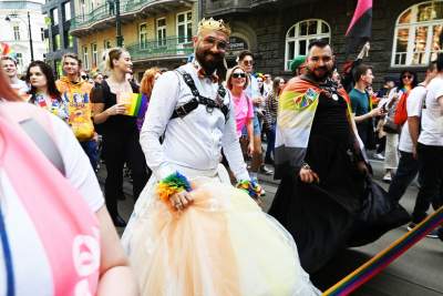 Tęczowy Kraków pokazał moc: Marsz Równości przeszedł przez miasto - zdjęcie 34