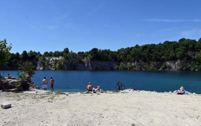 Na Zakrzówku już zaczęło się lato. Park i kąpielisko robią wrażenie! - zdjęcie 31