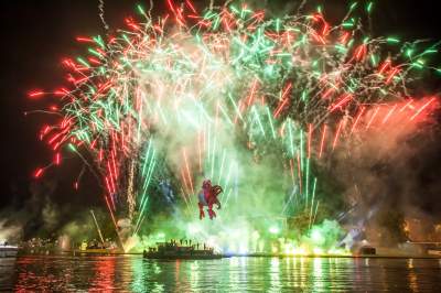 Ależ to był wielki odlot smoków pod Wawelem! Rewelacyjne widowisko - zdjęcie 51