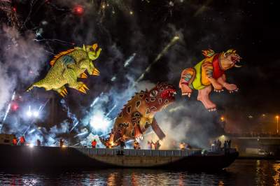 Ależ to był wielki odlot smoków pod Wawelem! Rewelacyjne widowisko - zdjęcie 39