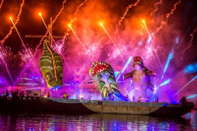 Ależ to był wielki odlot smoków pod Wawelem! Rewelacyjne widowisko - zdjęcie 19