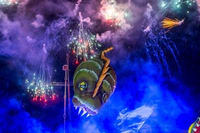 Ależ to był wielki odlot smoków pod Wawelem! Rewelacyjne widowisko - zdjęcie 20