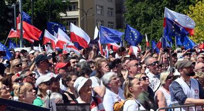 Marsz Wolności "od środka", w obiektywie Marka Lasyka - zdjęcie 12