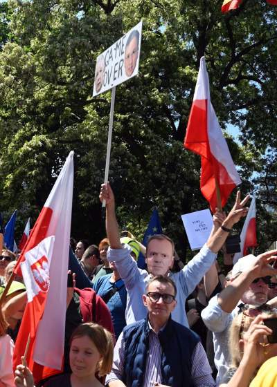 Marsz Wolności "od środka", w obiektywie Marka Lasyka - zdjęcie 29