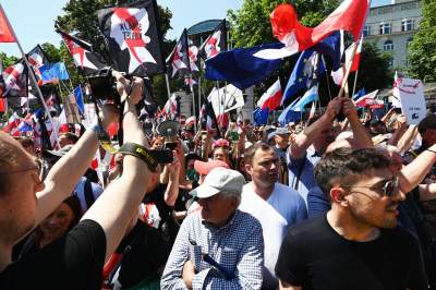 Marsz Wolności "od środka", w obiektywie Marka Lasyka - zdjęcie 17