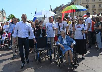 Marsz Wolności "od środka", w obiektywie Marka Lasyka - zdjęcie 38