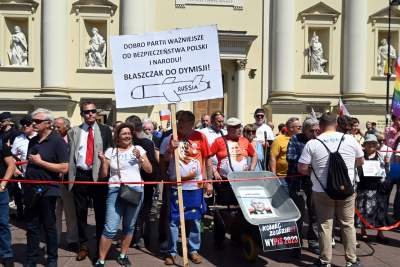 Marsz Wolności "od środka", w obiektywie Marka Lasyka - zdjęcie 34