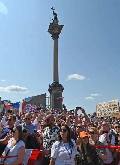 Marsz Wolności "od środka", w obiektywie Marka Lasyka - zdjęcie 39