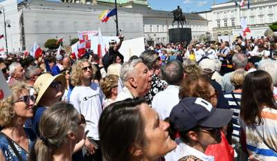 Marsz Wolności "od środka", w obiektywie Marka Lasyka - zdjęcie 31