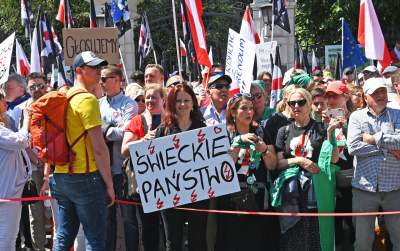 Marsz Wolności "od środka", w obiektywie Marka Lasyka - zdjęcie 15