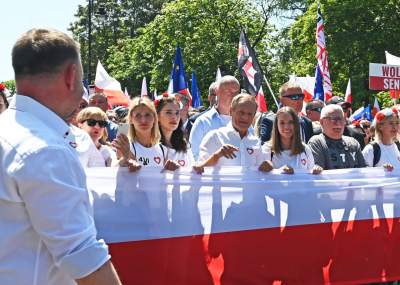 Marsz Wolności "od środka", w obiektywie Marka Lasyka - zdjęcie 21