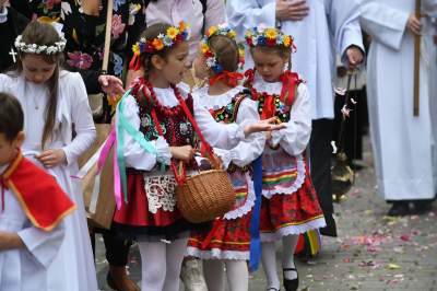 Sacrum-profanum, centralna procesja Bożego Ciała w Krakowie AD 2023 - zdjęcie 16