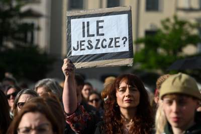 Ani jednej więcej, protest w Krakowie po śmierci ciężarnej Doroty - zdjęcie 27