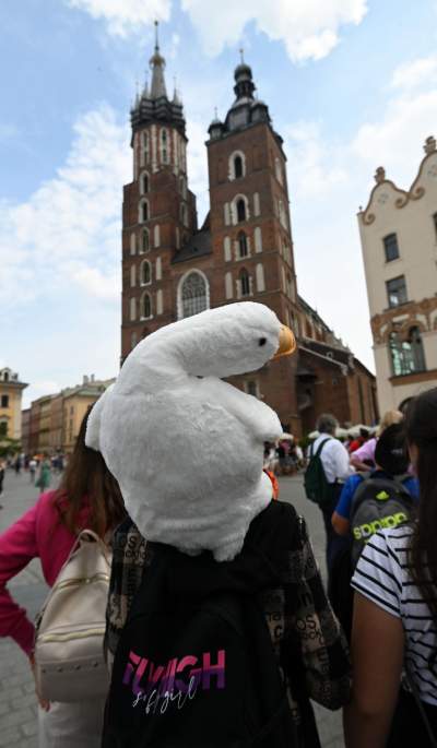 Gęś Pipa kontra Smok Krakusek. Nierówna walka na straganach - zdjęcie 13