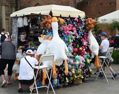 Gęś Pipa kontra Smok Krakusek. Nierówna walka na straganach - zdjęcie 15