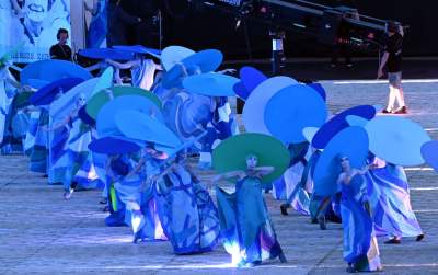 Huczna ceremonia otwarcia Igrzysk Europejskich, od Kopernika do Jana Pawła II - zdjęcie 20