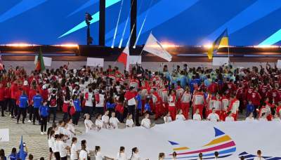 Huczna ceremonia otwarcia Igrzysk Europejskich, od Kopernika do Jana Pawła II - zdjęcie 48