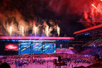 Huczna ceremonia otwarcia Igrzysk Europejskich, od Kopernika do Jana Pawła II - zdjęcie 76